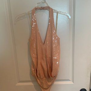 Marciano Sequin Body Suit